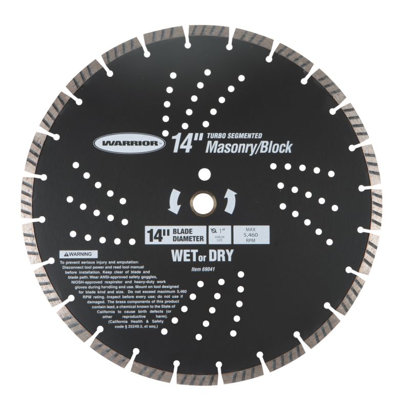 Warrior Diamond, Diamond Saw Blades