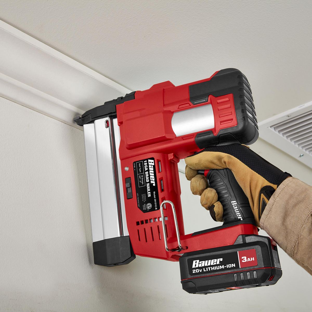 Battery operated finish nailer harbor freight 2025