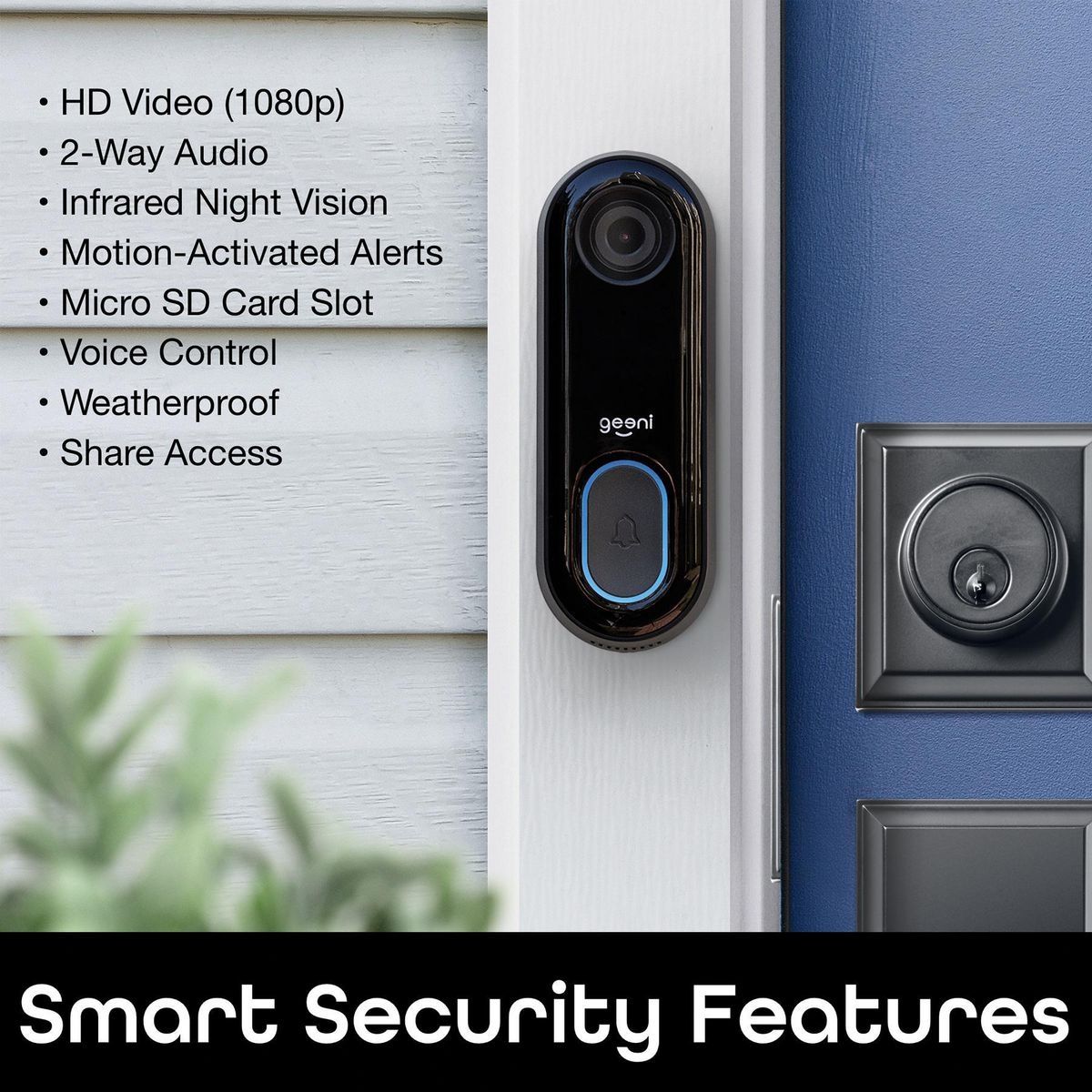 DOORPEEK 1080p Video Doorbell
