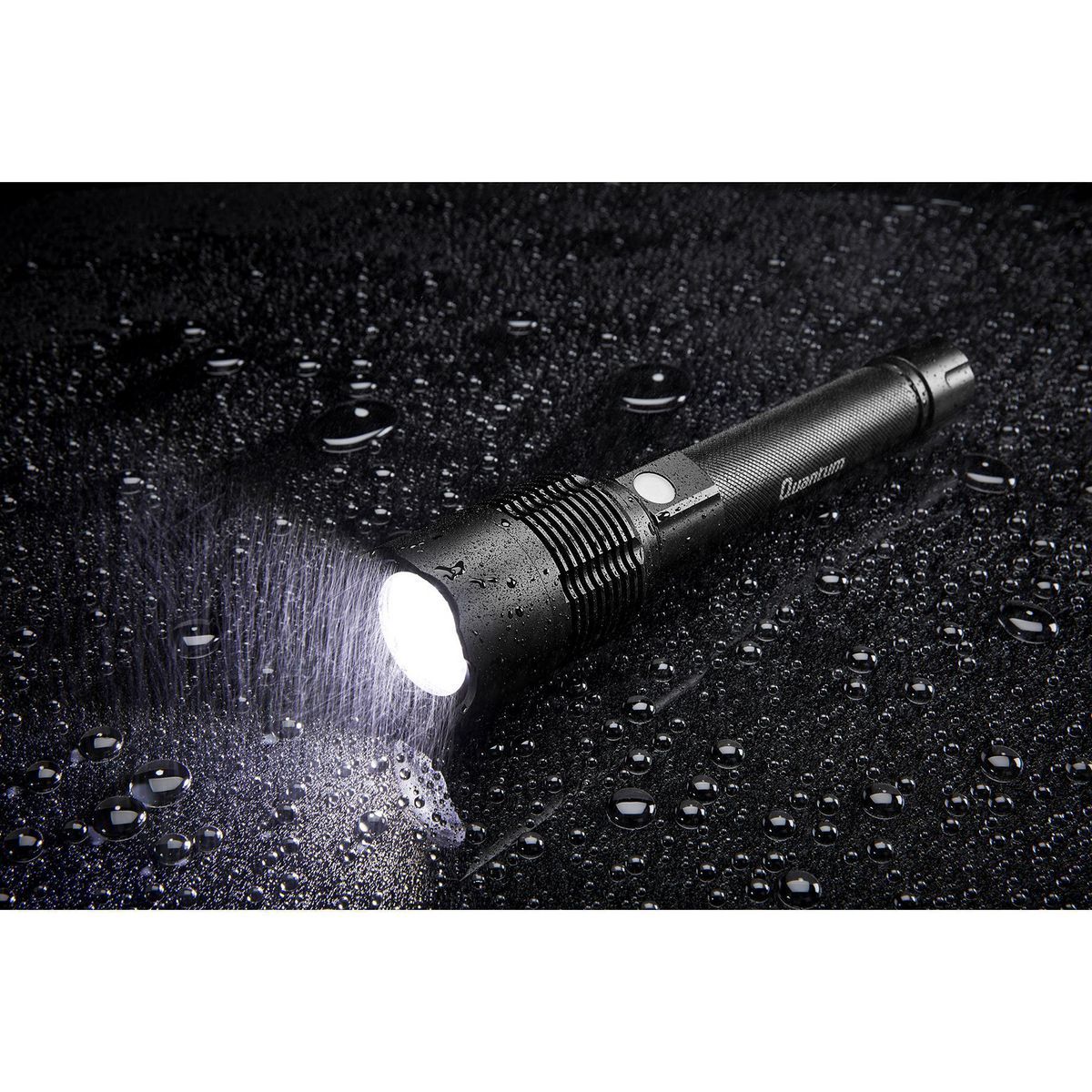 Quantum 6000 Lumen Rechargeable Flashlight 7petals.in