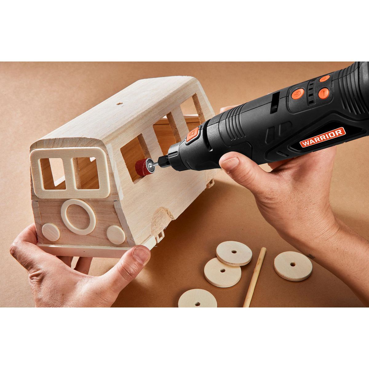 12V Cordless Variable-Speed Rotary Tool Kit, 19-Piece