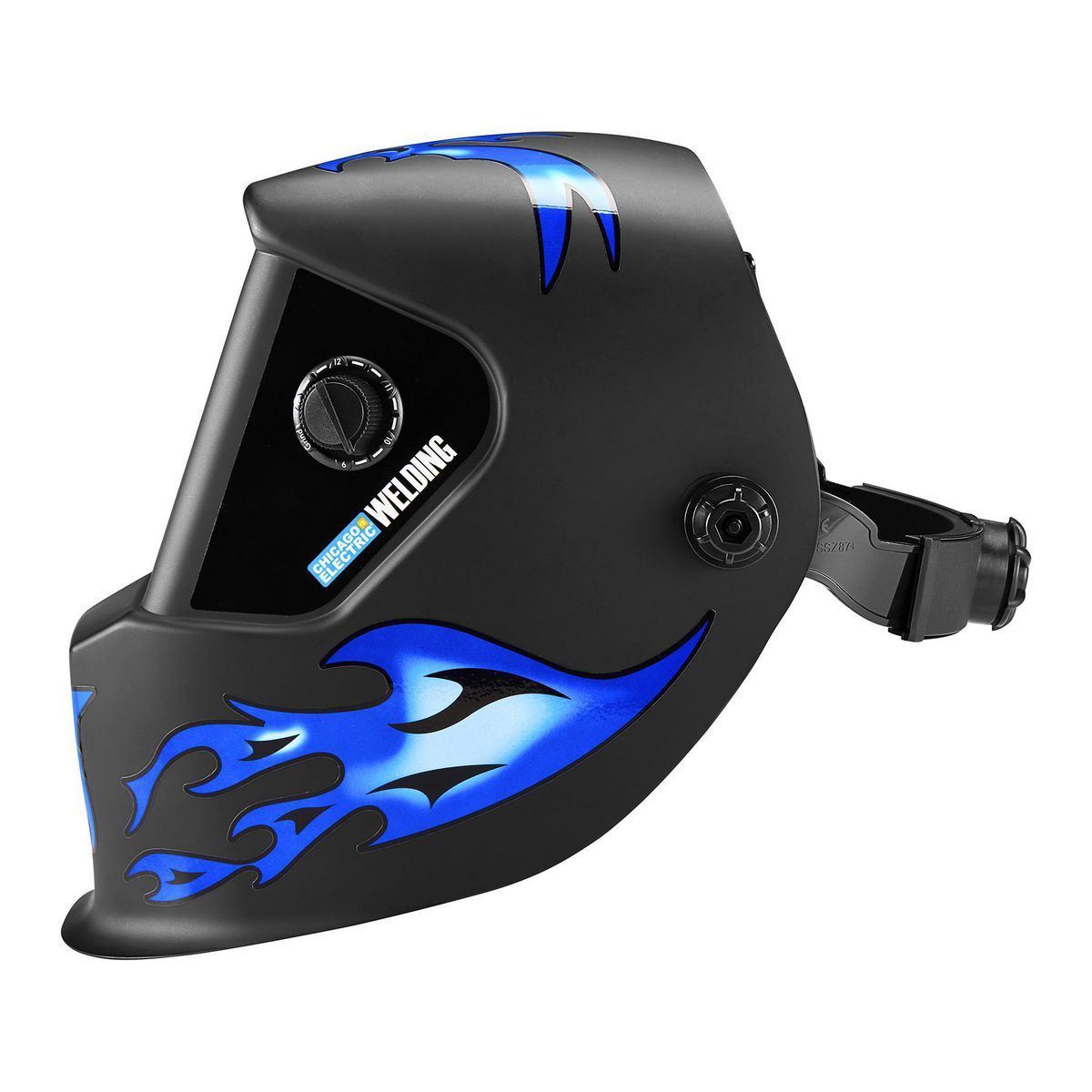 Blue Design Auto Darkening Welding Helmet