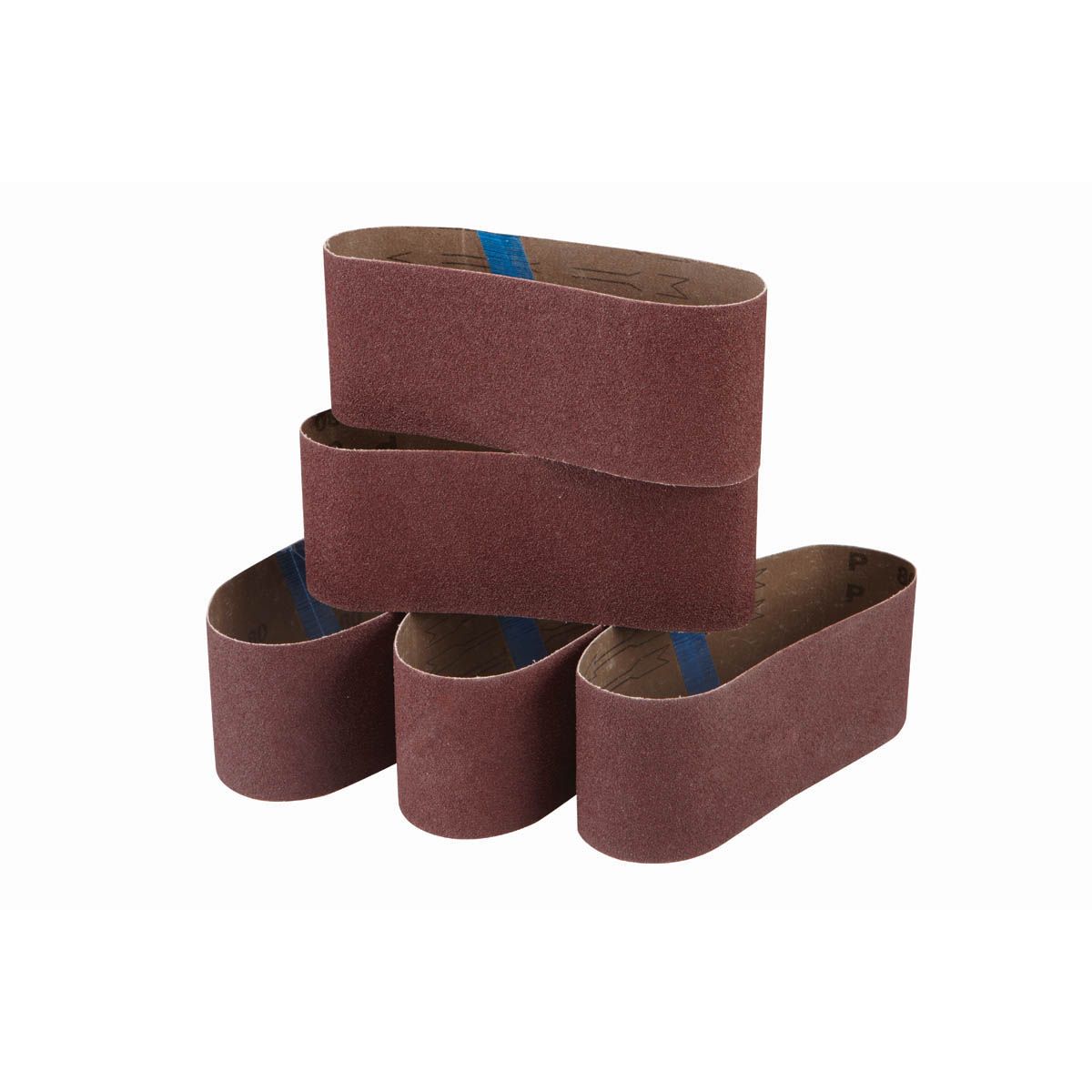 3 in. x 18 in. 80 Grit Sanding Belt 5 Pack