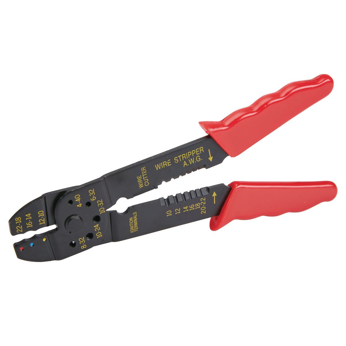 8 In. Four-Way Wire Crimper/Stripper Tool