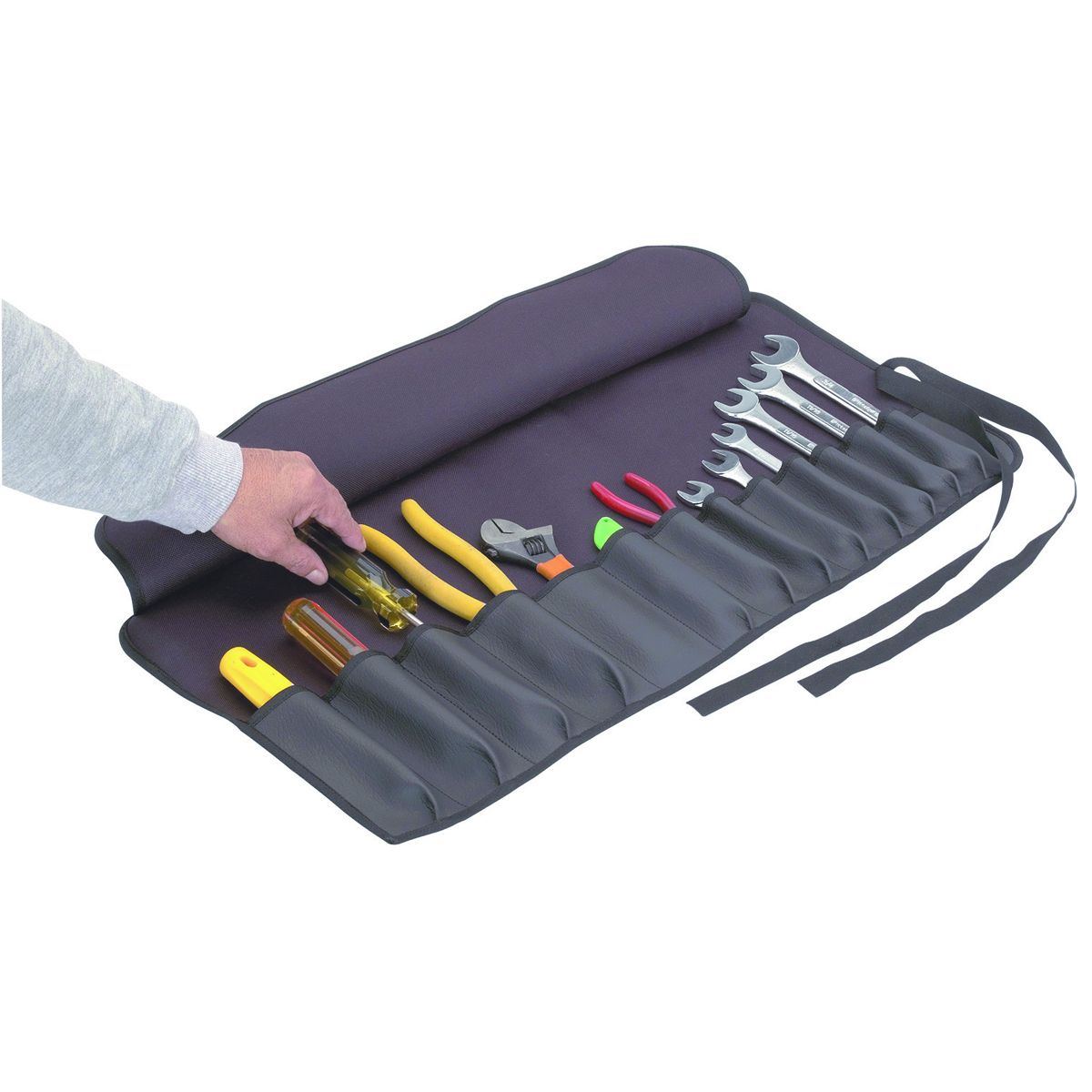 Powerbuilt 18 inch 22 Pocket Tool Roll - 240307