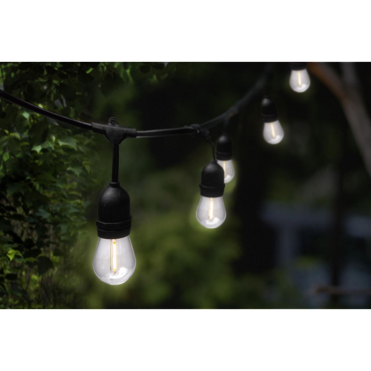 20 ft. 10 Bulb Outdoor Solar String Lights
