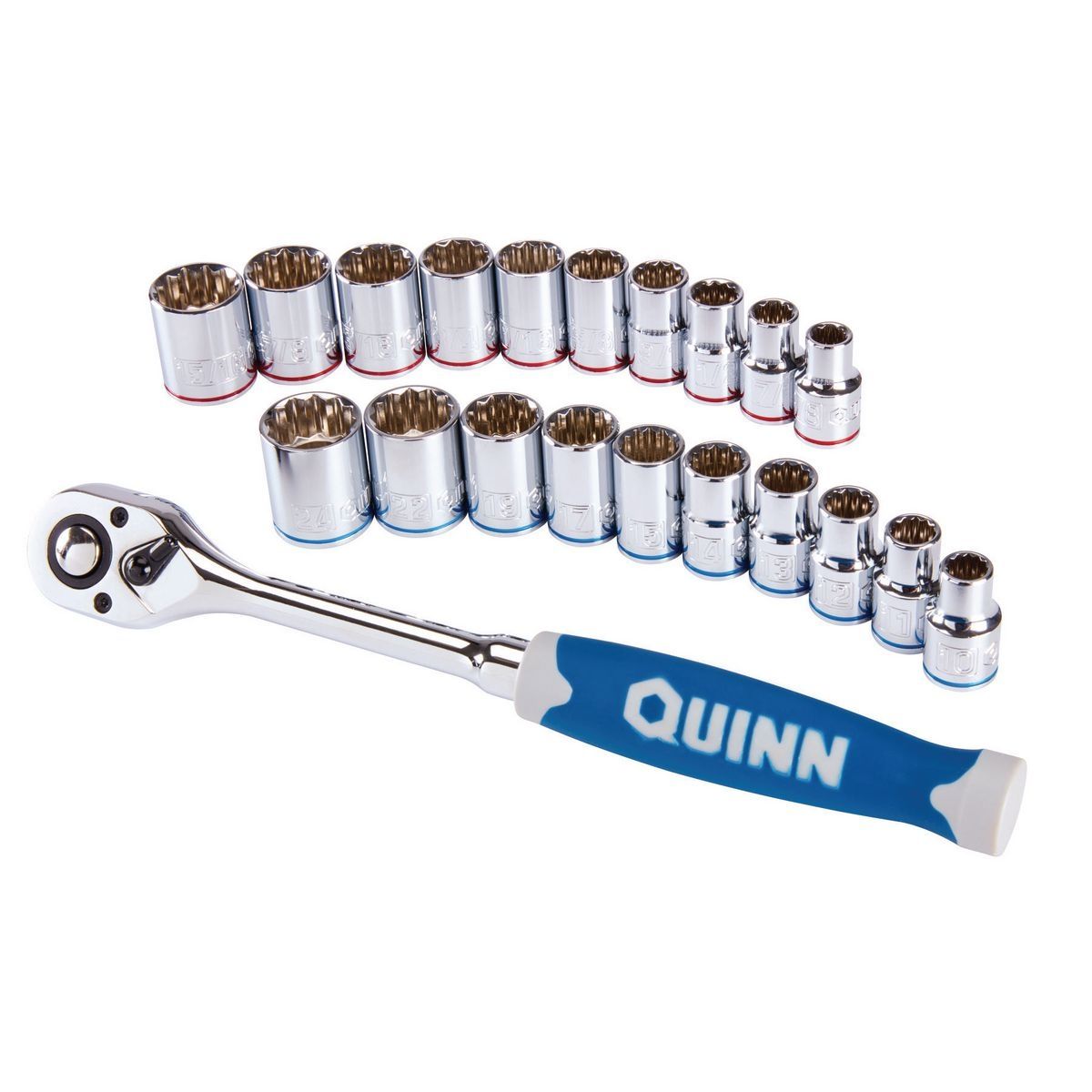 Wrench with socket top